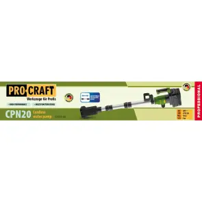 Акумуляторний насос Procraft CPN20 (без акб та зп) №2