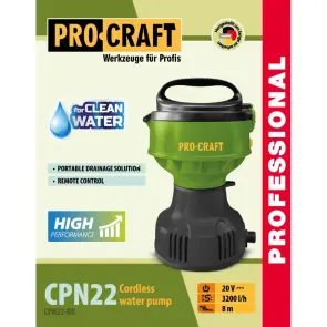 Акумуляторний насос Procraft CPN22 (без акб та зп) №2