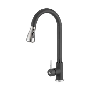 Змішувач GRANADO Campo LUX Black shine №1