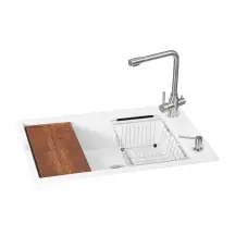Кухонная станция GRANADO Optimal Estella white
