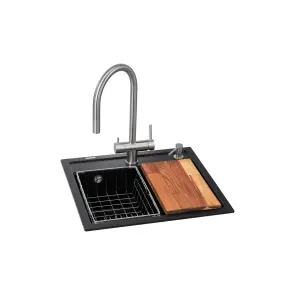 Кухонная станция GRANADO Royal Lerida Black shine №1