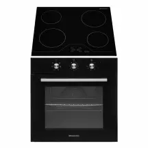 Комплект Духовой шкаф электрический GEO 62-0200 black + Варочная поверхность электрическая GVH 624