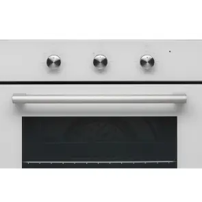 Комплект Духовой шкаф электрический GEO 62-0200 white + Варочная поверхность газовая GGH 62-104 white glass №2