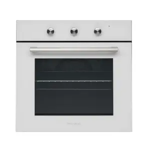 Комплект Духовой шкаф электрический GEO 62-0200 white + Варочная поверхность газовая GGH 62-104 white glass №4
