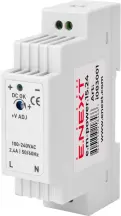 Блок живлення на DIN-рейку e.m-power.15.24 15Вт, DC24В
