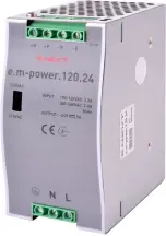 Блок живлення на DIN-рейку e.m-power.120.24 120Вт, DC24В