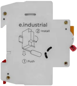 Выключатель дифференциального тока (дифавтомат) e.industrial.elcb.2.C32.30, 2р, 32А, С, 30мА №7