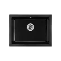 Мойка GRANADO Under top L Black shine