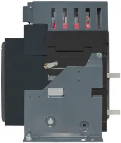 Воздушный автоматический выключатель e.industrial.acb.2000F.630, стационарный, 0,4кВ, 3Р, электронный расцепитель, мотор-привод и РН №2