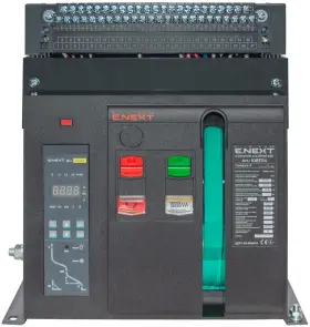 Воздушный автоматический выключатель e.industrial.acb.2000F.630, стационарный, 0,4кВ, 3Р, электронный расцепитель, мотор-привод и РН №5