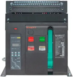 Воздушный автоматический выключатель e.industrial.acb.2000F.800, стационарный, 0,4кВ, 3Р, электронный расцепитель, мотор-привод и РН №2