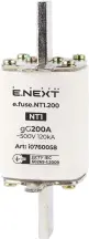 Запобіжник плавкий e.fuse.NT1.200, габарит 1, 200А