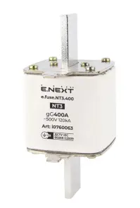 Предохранитель плавкий e.fuse.NT3.400, габарит 3, 400А. №1