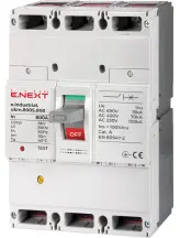 Силовий автоматичний вимикач e.industrial.ukm.800S.800, 3р, 800А