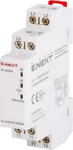 Реле контроля напряжения трехфазное нерегулируемое e.control.v03m