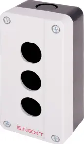 Корпус для 3 кнопок e.mb.box03 №1
