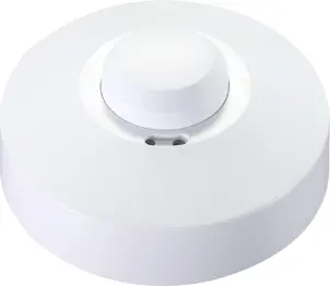 Датчик движения микроволновой e.sensor.mw.700.white(белый) 360°, IP20 №1