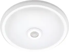 Світильник світлодіодний стельовий з датчиком руху e.sensor.LED.77.12.4000(білий), 12вт, 4000К, 360°, IP20