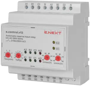 Реле автоматического ввода резерва e.control.v12 №1