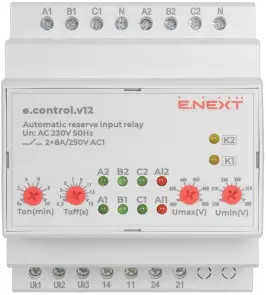 Реле автоматического ввода резерва e.control.v12 №3