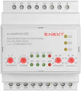 Реле автоматичного вводу резерву секційне e.control.v13 №2