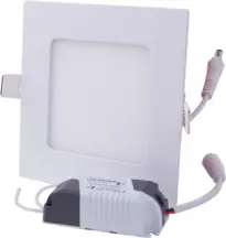 Светильник светодиодных встроек e.LED.MP.Square.R.6.4500, квадрат, 6Вт, 4500К, 420Лм
