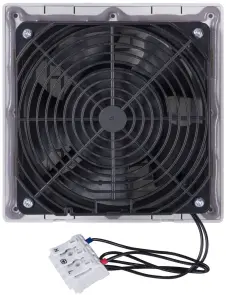 Решітка з фільтром e.climat.fanfilter.pro.152 та вентилятором 120х120мм №2