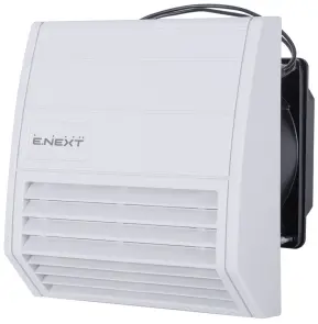 Решітка з фільтром e.climat.fanfilter.pro.97 та вентилятором 92х92мм, IP55 №1