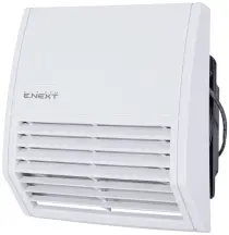 Решетка с фильтром e.climat.fanfilter.pro.125 и вентилятором 125х125мм, IP55