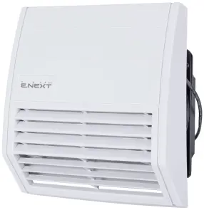Решітка з фільтром e.climat.fanfilter.pro.125 та вентилятором 125х125мм, IP55 №1