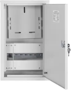Корпус учета металлический e.mbox.pro.n.f1.12 IP31 навесной под 1ф счетчик, 12 модулей №4
