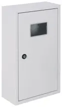 Корпус учета металлический e.mbox.pro.n.f3.12 IP31 навесной под 3ф счетчик, 12 модулей