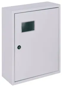 Корпус учета металлический e.mbox.pro.n.f3.27 IP31 навесной под 3ф счетчик, 27 модулей №4