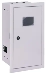 Корпус учета металлический e.mbox.pro.w.f1.12 IP31 встроен под 1ф счетчик, 12 модулей №3