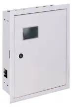 Корпус учета металлический e.mbox.pro.w.f3.27 IP31 встроенный под 3ф счетчик, 27 модулей