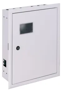 Корпус учета металлический e.mbox.pro.w.f3.27 IP31 встроенный под 3ф счетчик, 27 модулей №1