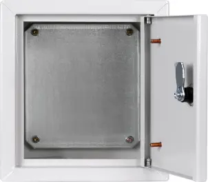 Корпус металлический e.mbox.pro.p.40.40.20 IP31 с монтажной панелью (400х400х200) №3