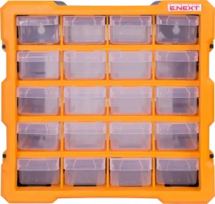 Органайзер пластиковий, e.toolbox.pro.18, 20-секційний 267х157х262мм №3