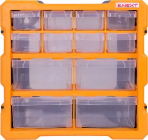 Органайзер пластиковий, e.toolbox.pro.19, 12-секційний 267х157х262мм №2