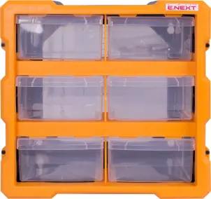 Органайзер пластиковий, e.toolbox.pro.20, 6-секційний 267х157х262мм №3