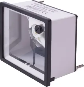 Амперметр щитовий e.meter72.a.body АС X/5A трансформаторне вмикання 72х72мм №1