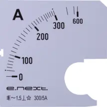 Шкала до амперметра щитового e.meter72.a300.scale АС 300А 72х72мм
