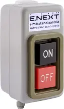 Кнопочный пост металлический e.mb.stand.xal.06a 3 фазы, 6А, On-Off