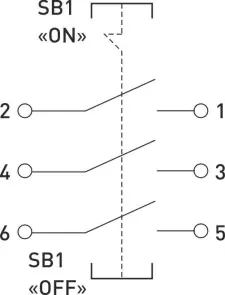 Кнопковий пост металевий e.mb.stand.xal.16a 3 фази, 16А, On-Off №2