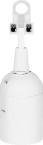 Патрон пластиковий підвісний e.lamp socket pendant..E27.pl.white, Е27, з кабелем 15см та клемною колодкою, білий №5