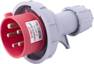 Силова вилка переносна e.plug.015.16.67, 5п., 400В, 16А, IP 67 №1