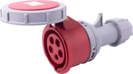 Силовая розетка переносная e.socket.215.16.67, 5п., 400В, 16А, IP 67