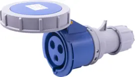 Силова розетка переносна e.socket.223.32.67, 3п., 230В, 32А , IP 67