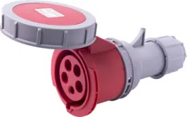 Силова розетка переносна e.socket.225.32.67, 5п., 400В, 32А, IP 67