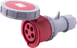 Силова розетка переносна e.socket.225.32.67, 5п., 400В, 32А, IP 67 №1